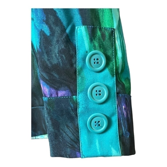 CROP open front blazer 3/4 sleeve. - Picture 4 of 5